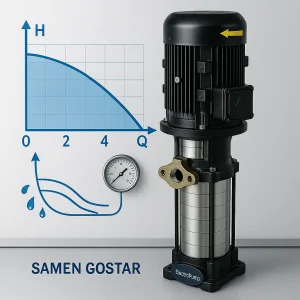 نحوه محاسبه هد و دبی پمپ اب طبقاتی ثامن گستر