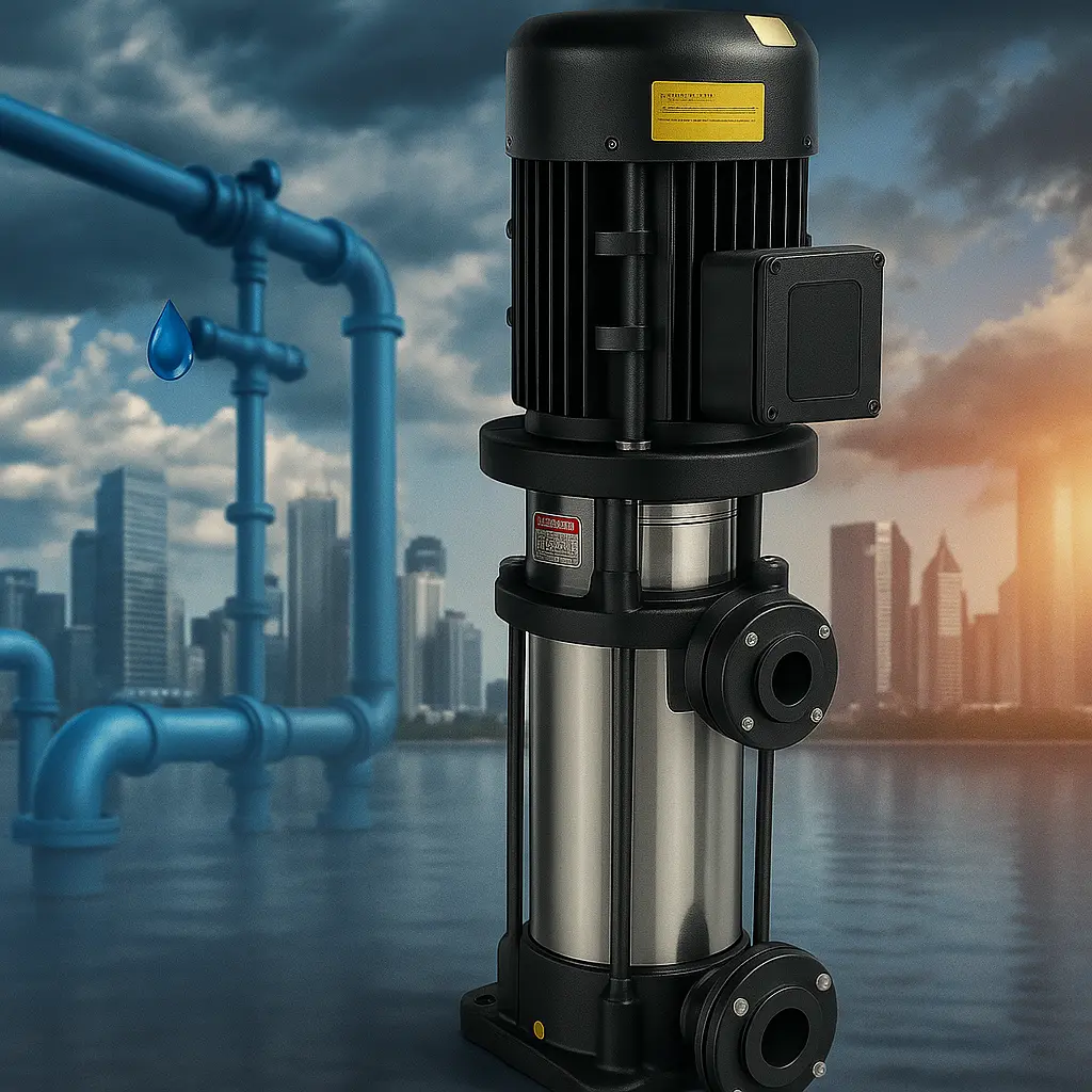 تأثیر کیفیت پمپ‌های عمودی طبقاتی بر عملکرد سیستم‌های آبرسانی پمپ ثامن گستر