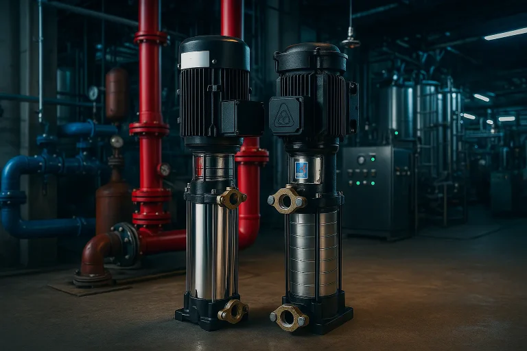پمپ طبقاتی برای دیگ بخار تصفیه آب بوستر پمپ آبرسانی و بوستر پمپ آتش نشانی samen gostar