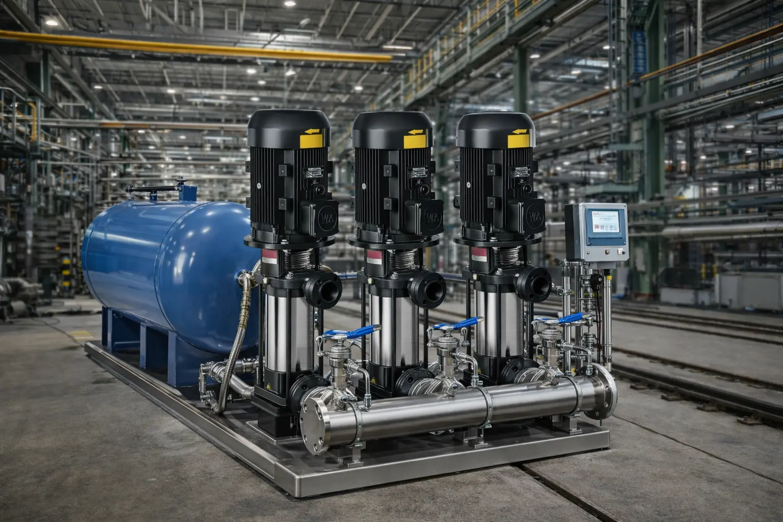 پمپ طبقاتی برای بوستر پمپ آبرسانی